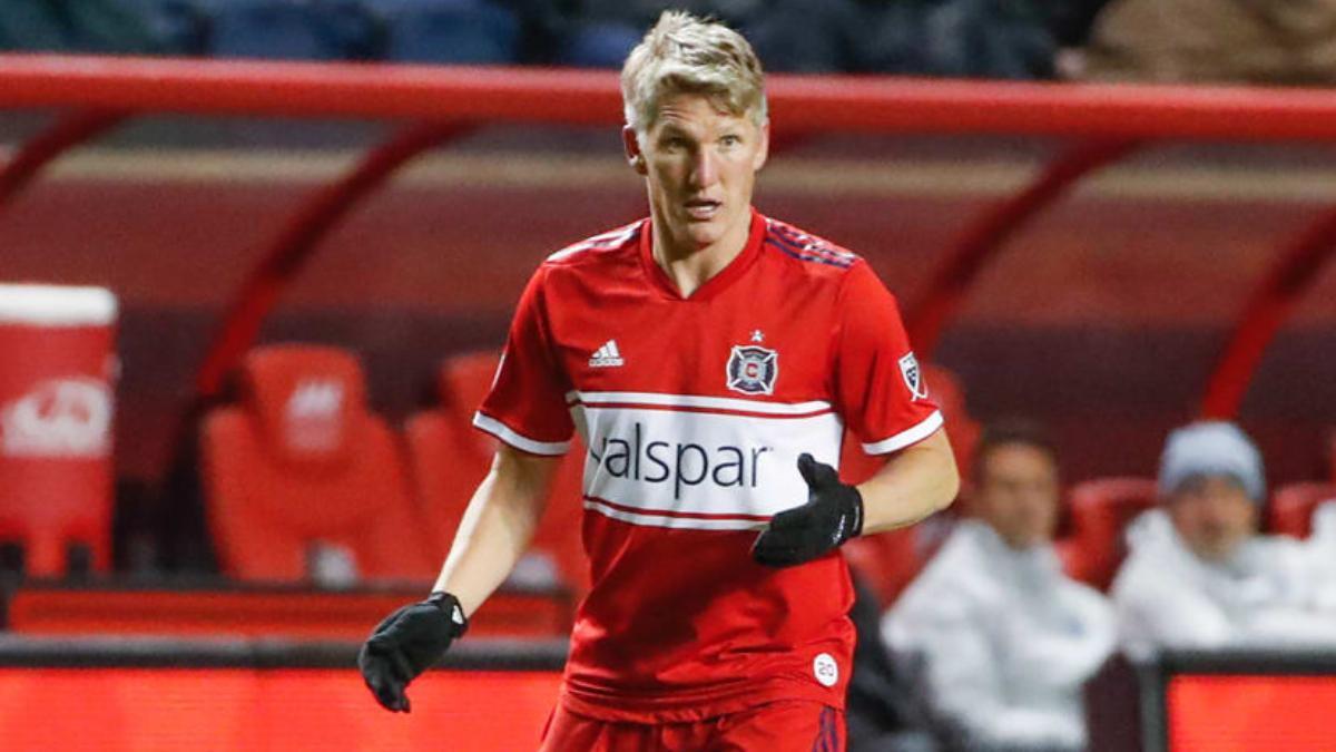 Schweinsteiger jugando en el Chicago Fire
