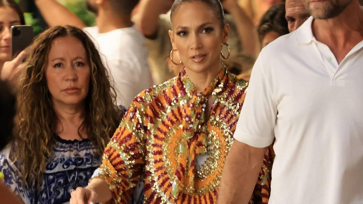 jennifer Lopez en Capri