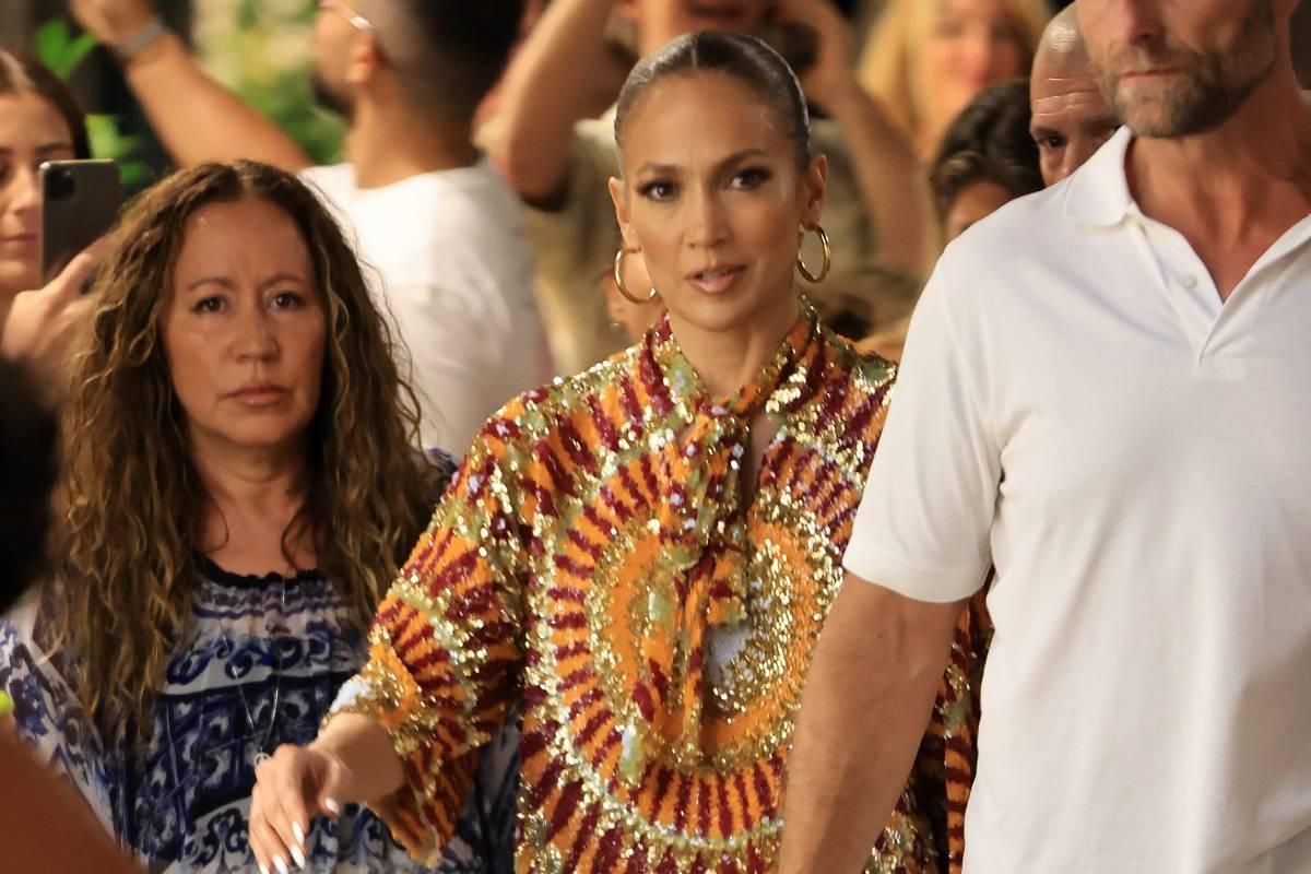 jennifer Lopez en Capri
