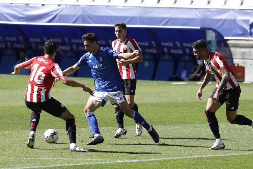 El partido amistoso entre el Real Oviedo y el Athletic Club, em imágenes