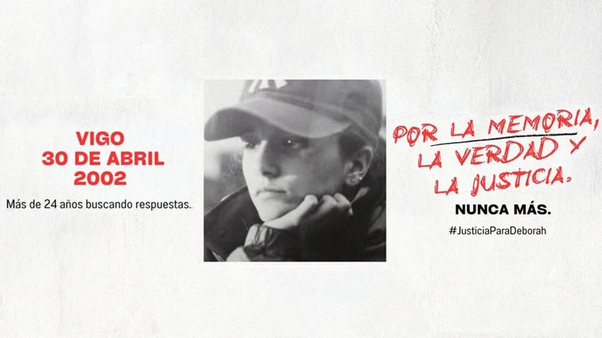 La familia de Déborah se ha movilizado ante el 24 aniversario de la desaparición y muerte de la joven.