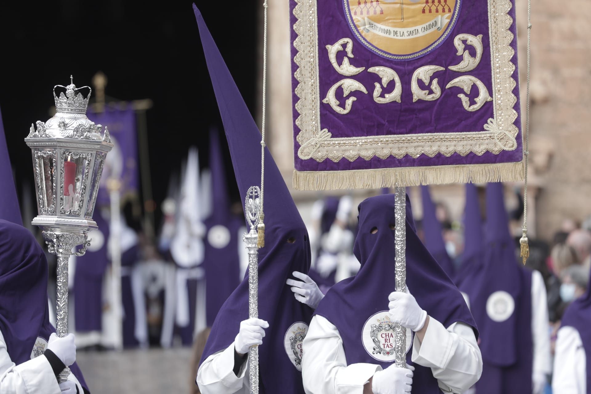 Semana Santa en Palma: devoción ante los pasos en la procesión del Santo Entierro