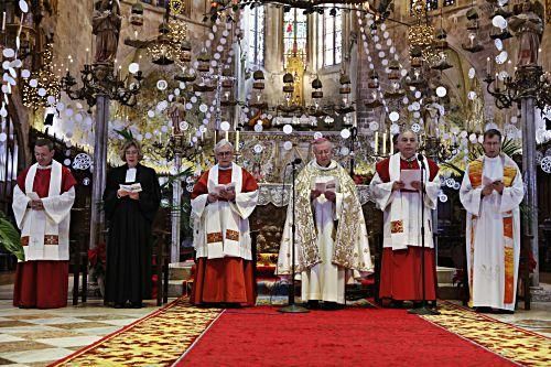 Christvesper in Palmas Kathedrale