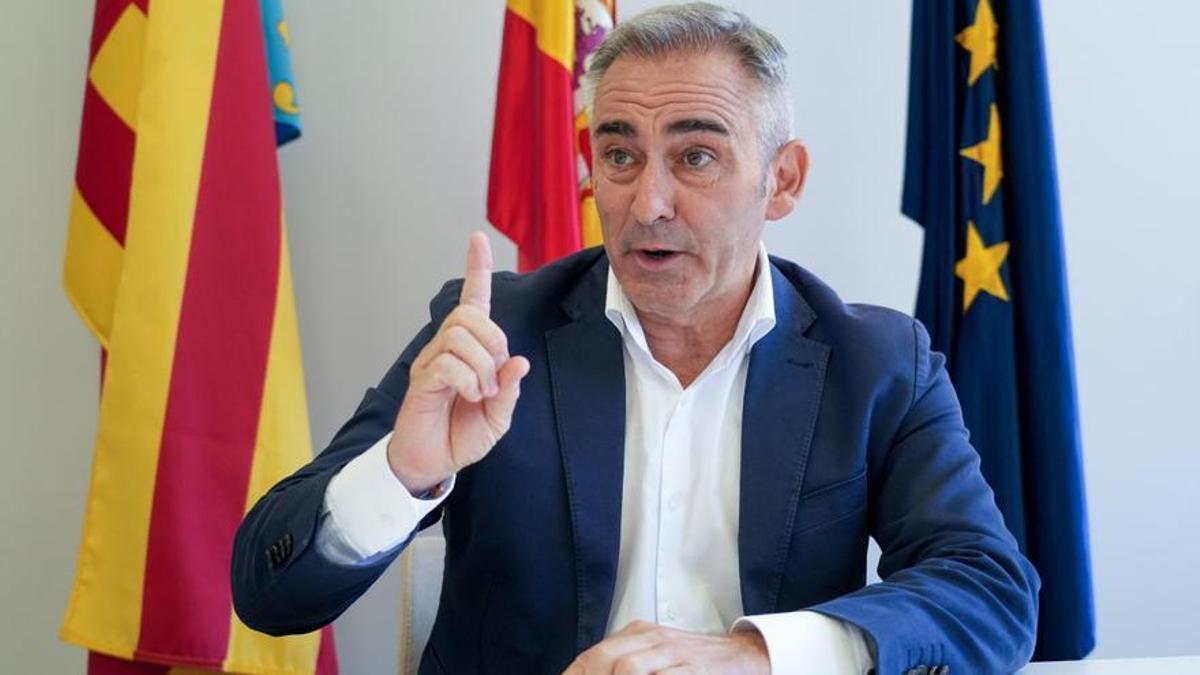 El conseller y portavoz del Consell, Miguel Barrachina