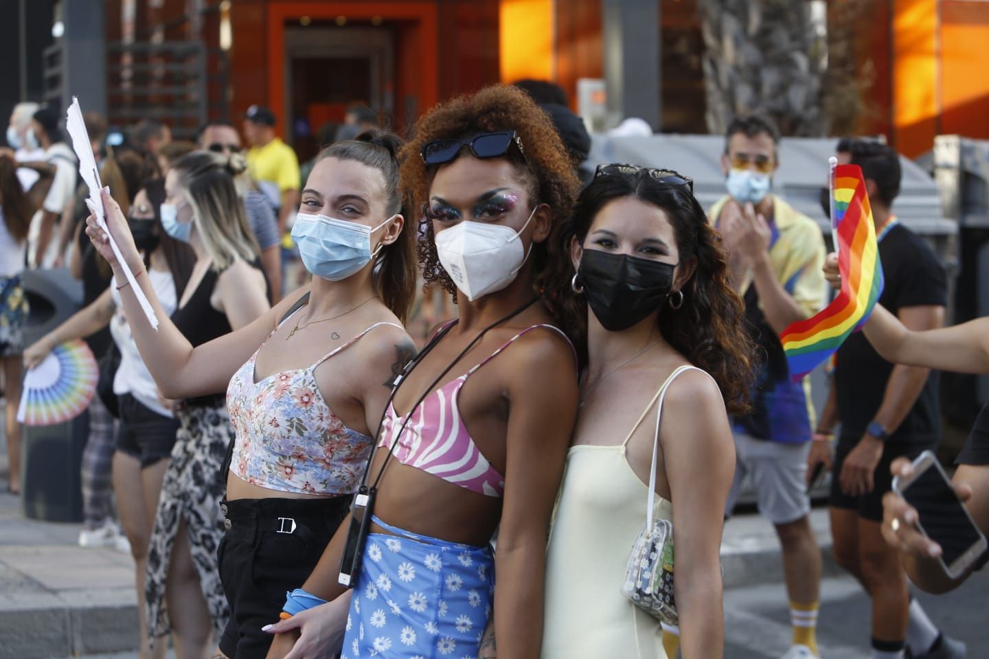 Celebración del Orgullo gay 2021 en Alicante