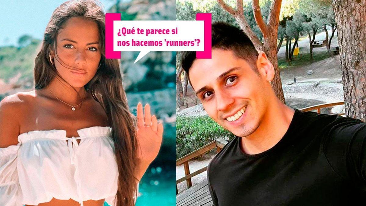 Melyssa Pinto y Christofer, ambos participaron en 'La Isla de las Tentaciones'