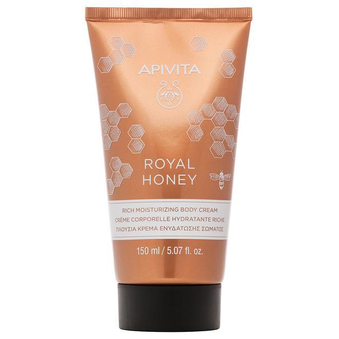 Crema corporal hidratante 'Royal Honey' de Apivita.