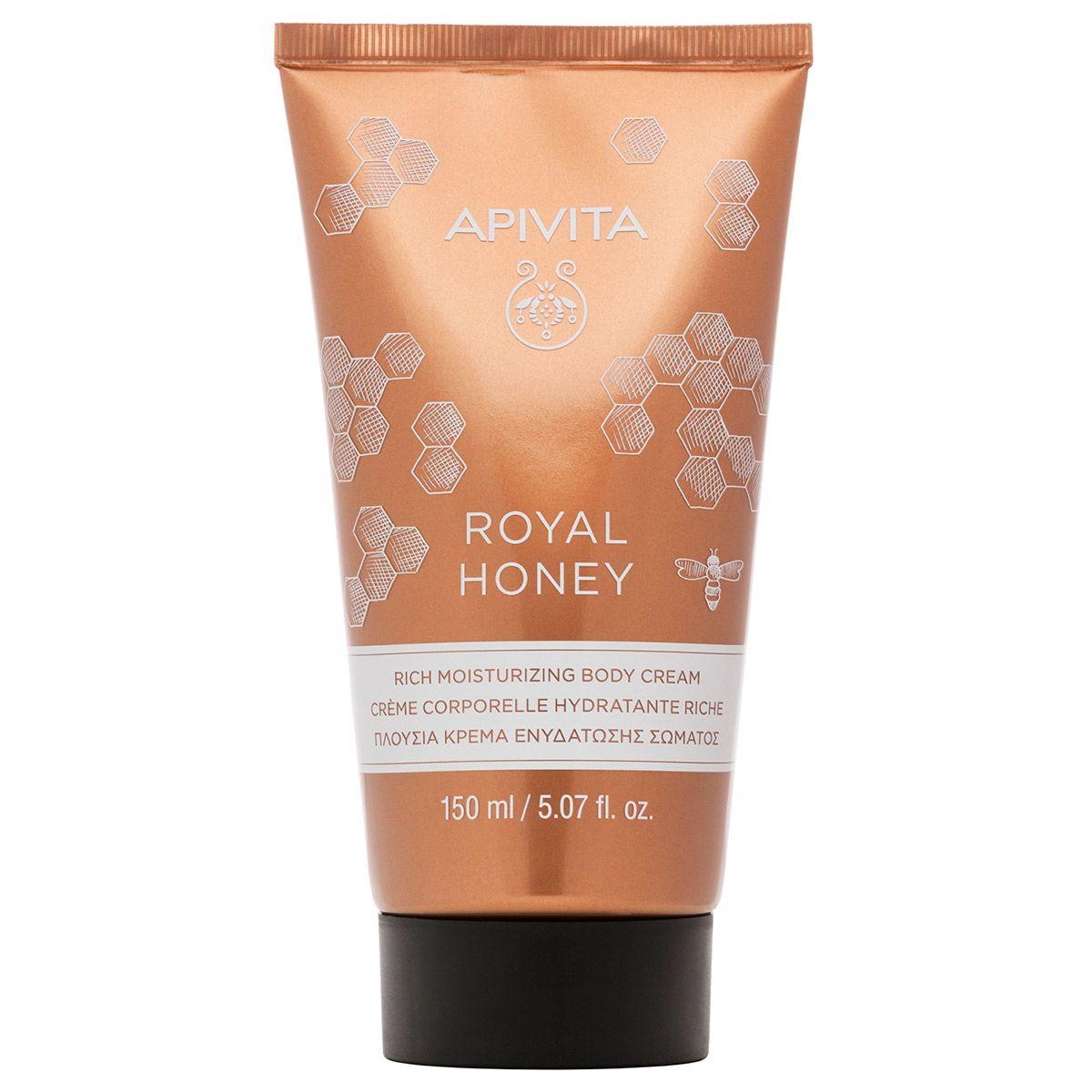 Crema corporal hidratante 'Royal Honey' de Apivita.