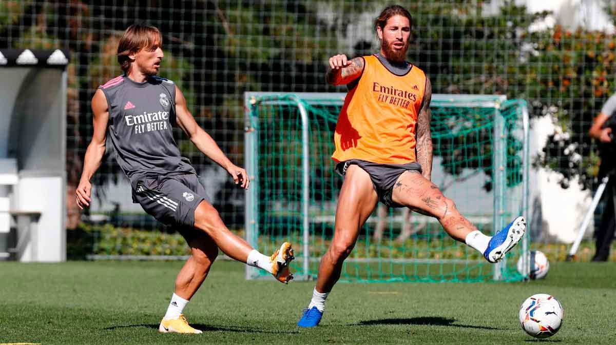 El Real Madrid sigue con los entrenamientos en Valdebebas