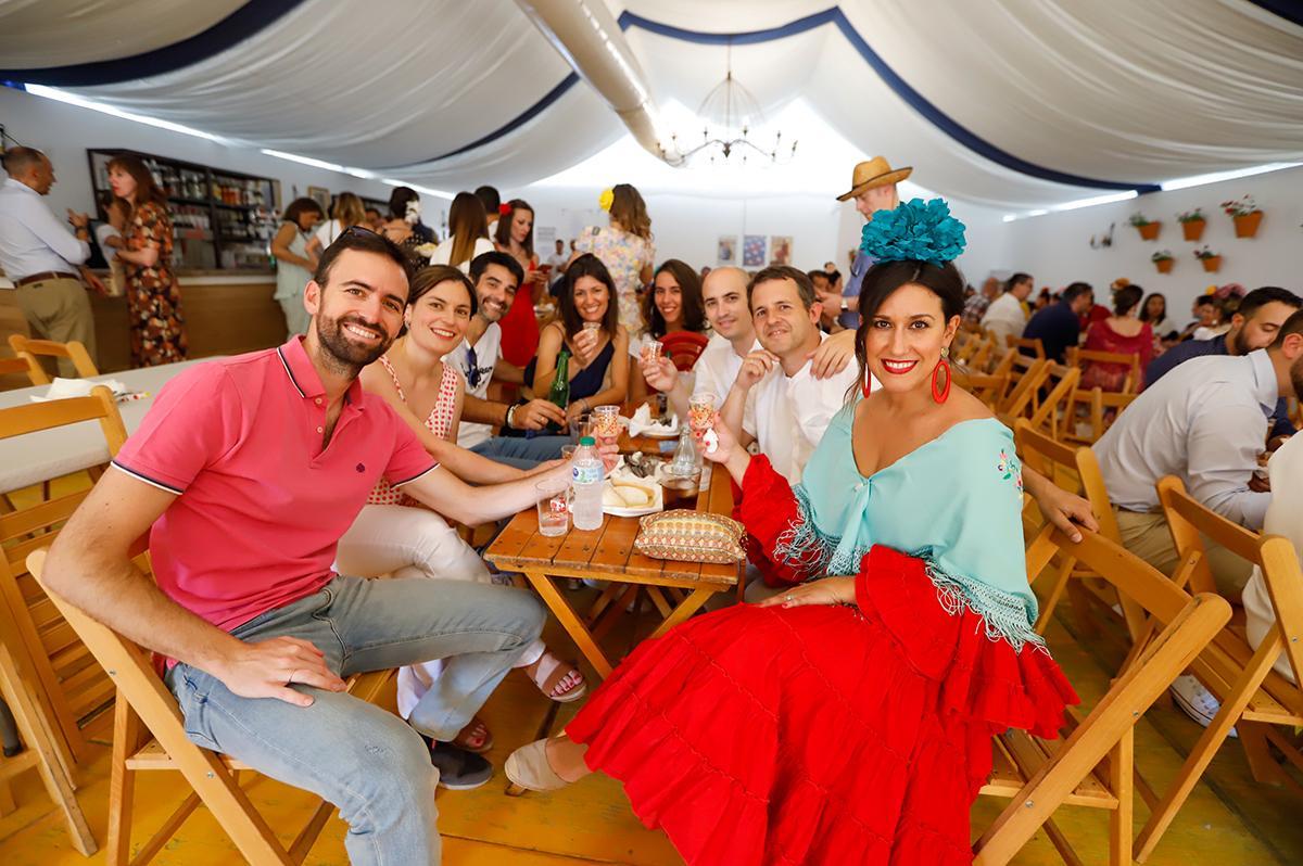 Alberto, Eva, Carlos, Laura, Almudena, Miguel, Daniel y María Jesús