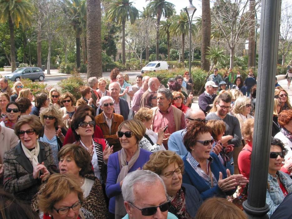 Manifestación contra el impuesto de sucesiones