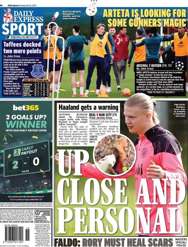 Las portadas de los periódicos deportivos de hoy, martes 9 de abril