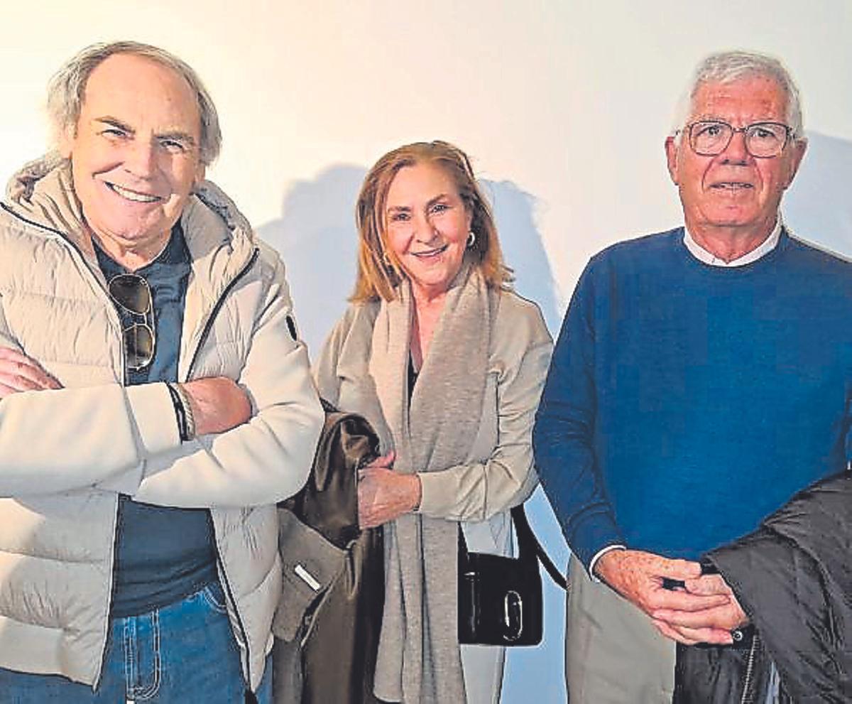 Juan Moragues, Gloria Bosch y Andrés Roig