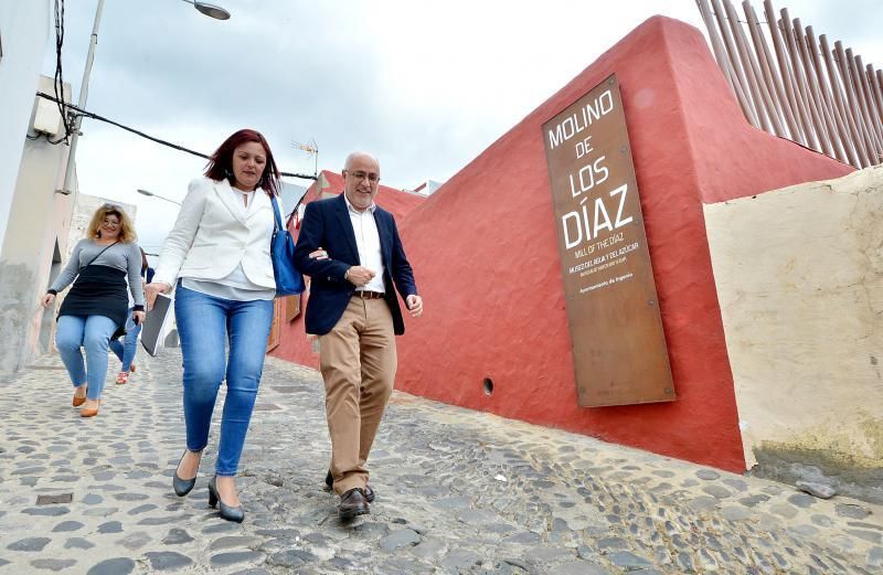 24/05/2018 INGENIO. Visita institucional del presidente del Cabildo de Gran Canaria, Antonio Morales, al municipio de Ingenio. SANTI BLANCO  | 24/05/2018 | Fotógrafo: Santi Blanco