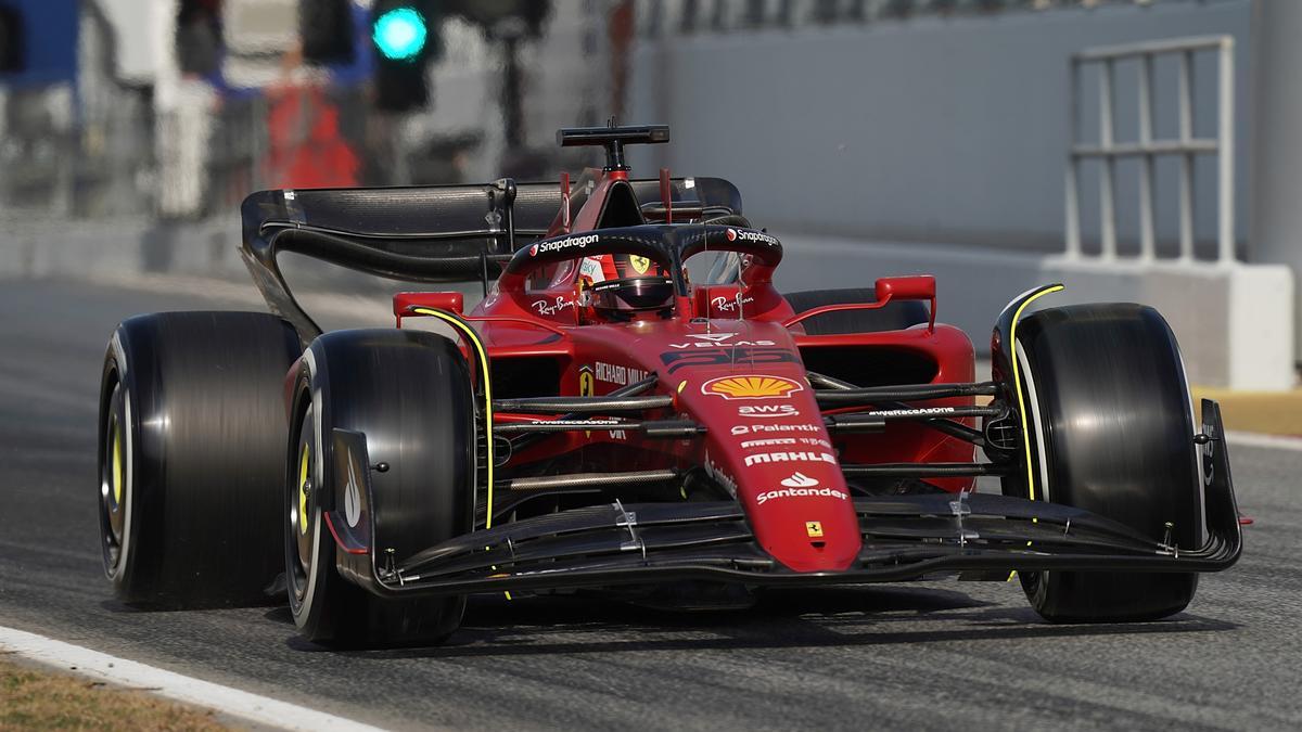 Carlos Sainz, en el circuito de Yeda.