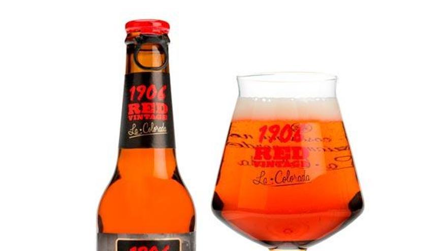 La cerveza 1906 Red Vintage &quot;La Colorada&quot;