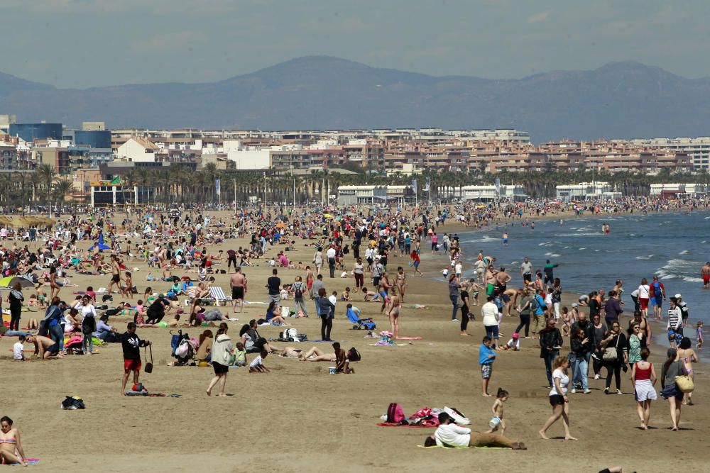 Fin de semana de sol y playa en la Comunitat Valenciana