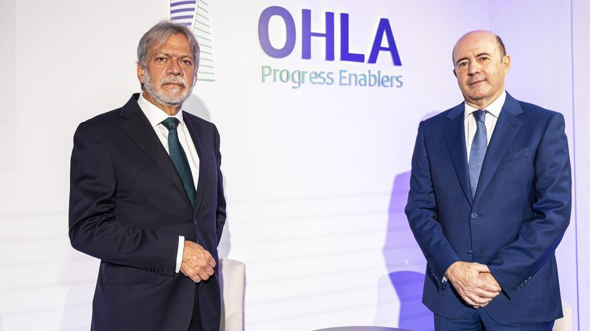 Luis Amodio, presidente de OHLA, y José Antonio Fernández Gallar, CEO de OHLA.