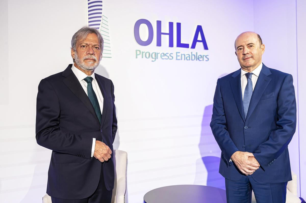 Luis Amodio, presidente de OHLA, y José Antonio Fernández Gallar, CEO de OHLA.