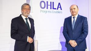 Luis Amodio, presidente de OHLA, y José Antonio Fernández Gallar, CEO de OHLA.