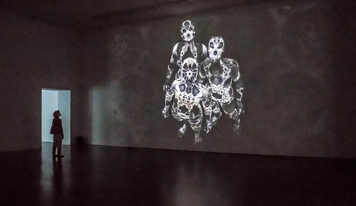 'Inmersión', pieza de Marina Núñez incluida en su exposición 'Jardín Salvaje' en TEA.