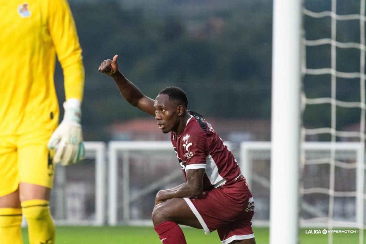 Camara, autor del primer gol.