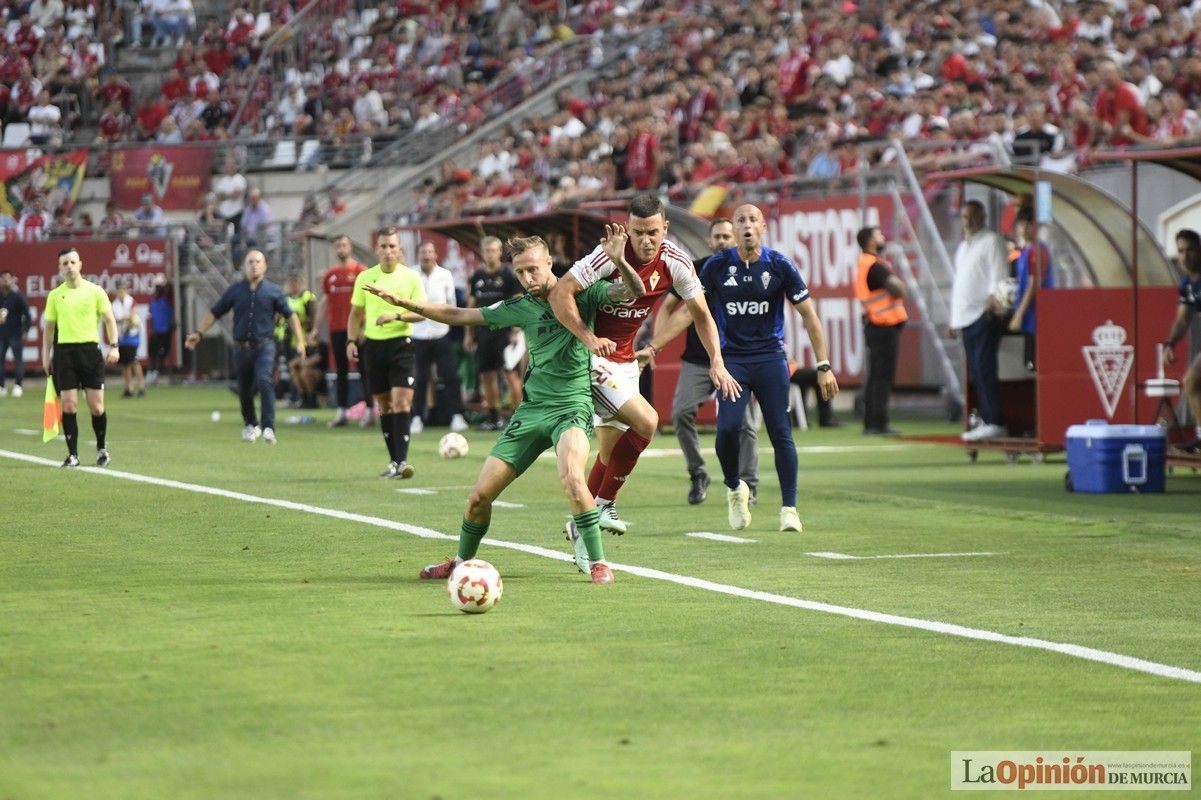 Así fue el encuentro del play off del Real Murcia y el Nástic en la lucha por el ascenso