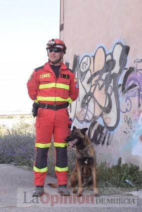 Simulacro de la UME en Alcantarilla