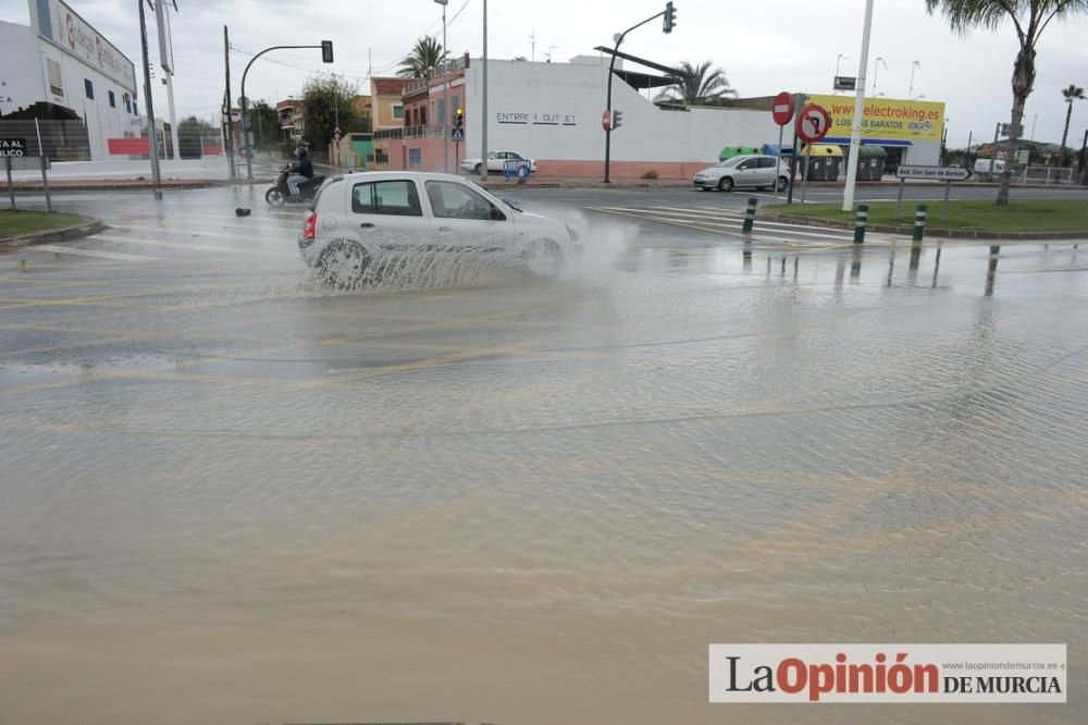 Las consecuencias del temporal en Murcia