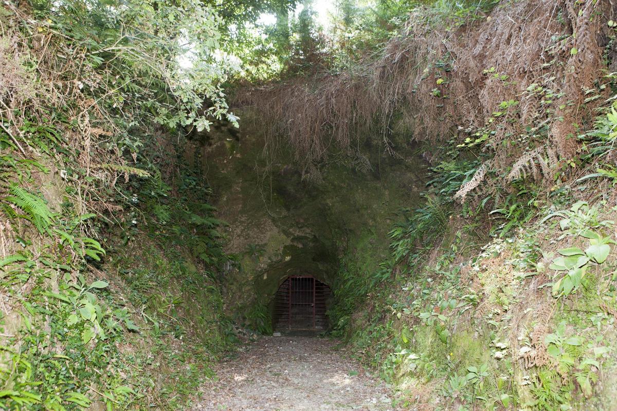 Entrada a la mina de Corcoesto.