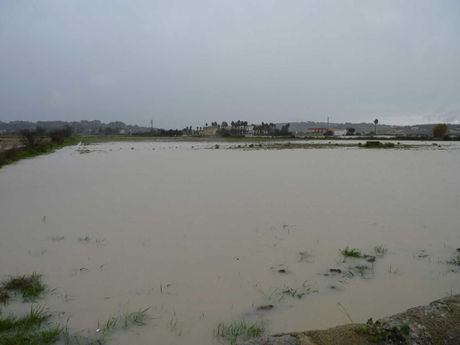 Los estragos del temporal en Mallorca