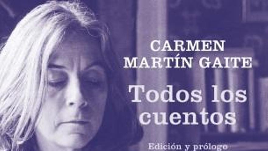 Portada de &#039;Todos los cuentos&#039;, de Carmen Martín Gaite.