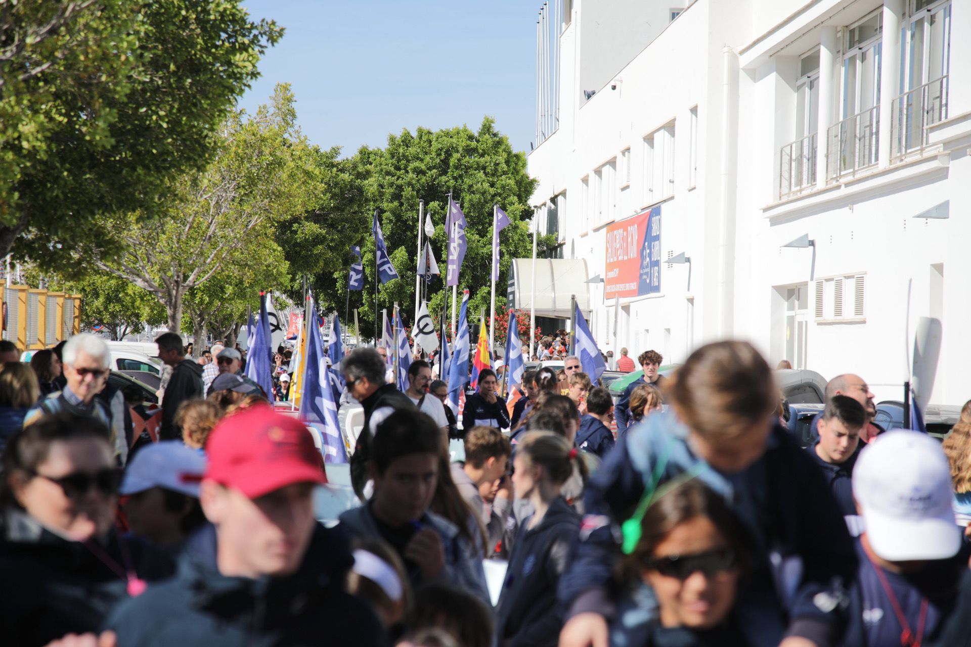 FOTOS: Manifestación para salvar al Real Club Náutico de Palma