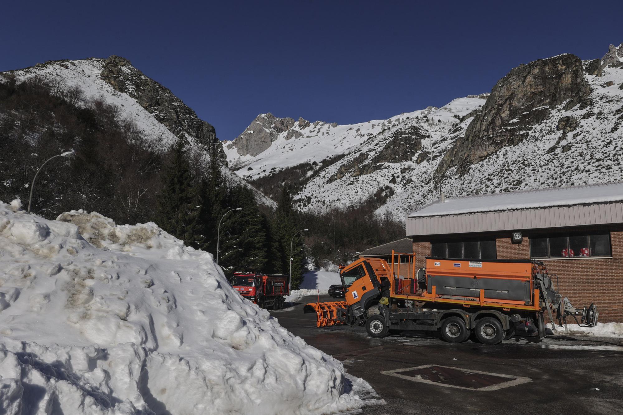 Así es el protocolo que aplica la autopista del Huerna ante las nevadas