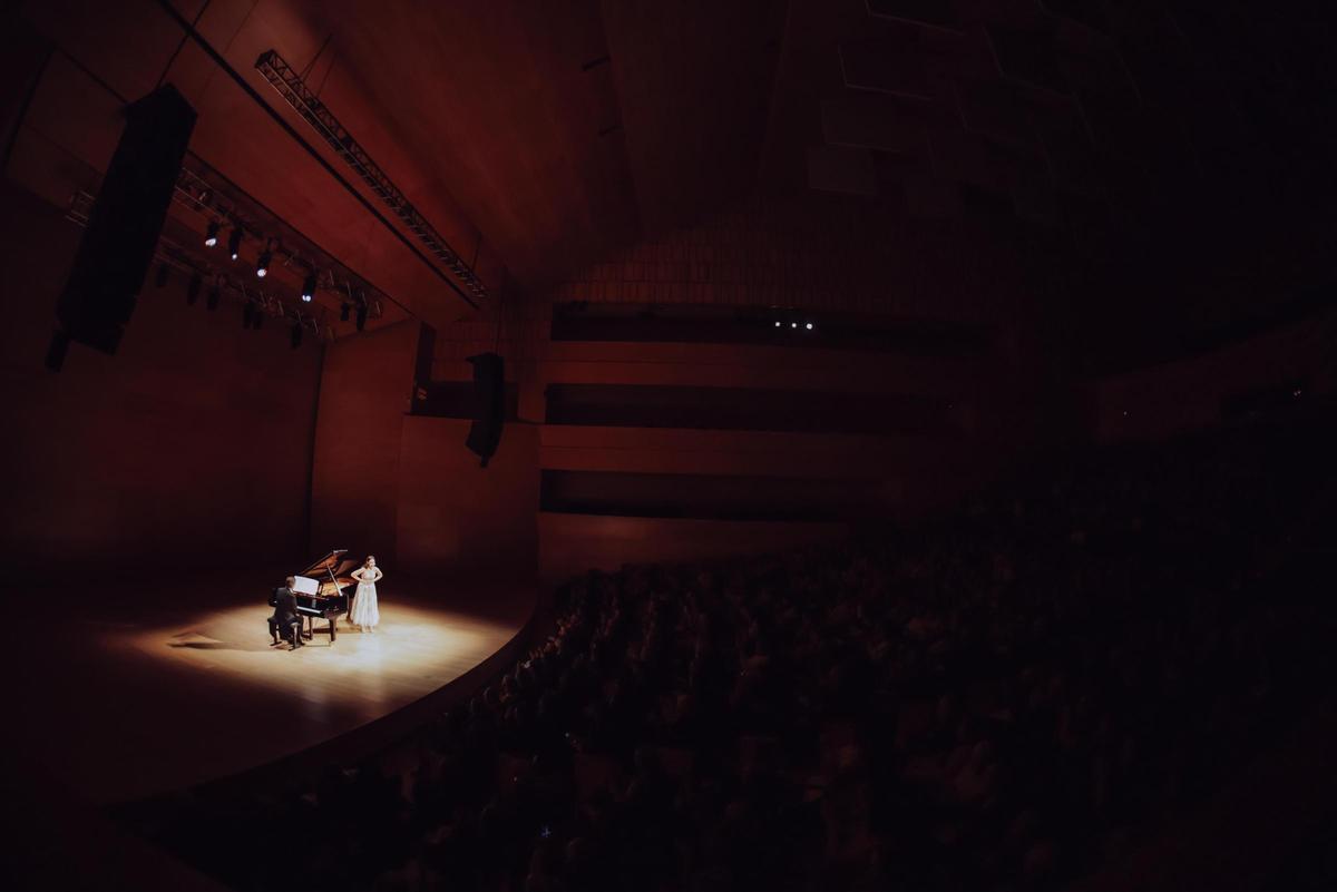 Les imatges del recital de Nadine Sierra a l’Auditori de Girona