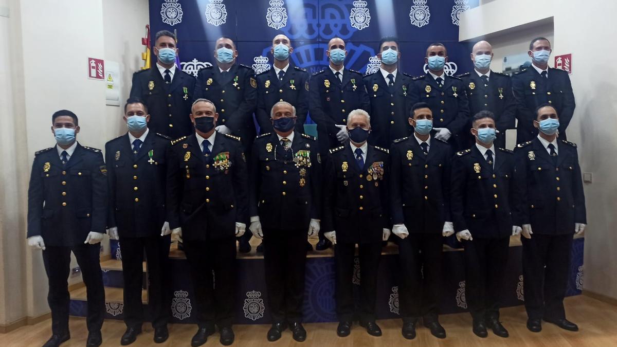 Los nuevos oficiales de la Policía Nacional que han jurado su cargo en Baleares.