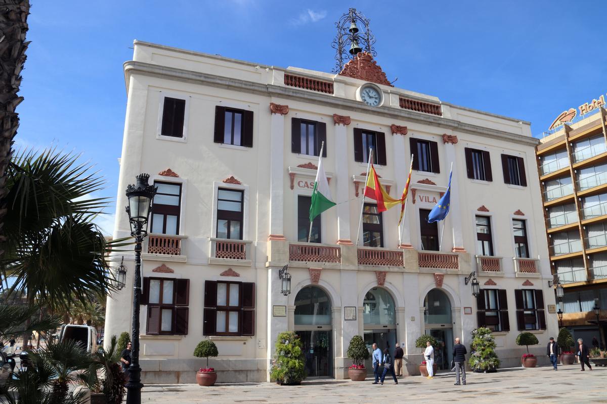 Façana de l'Ajuntament de Lloret de Mar