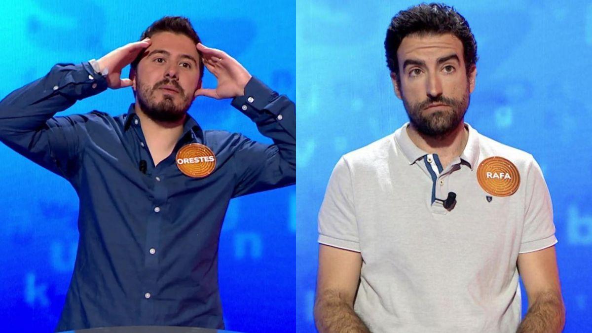 Rafa y Orestes en 'Pasapalabra'