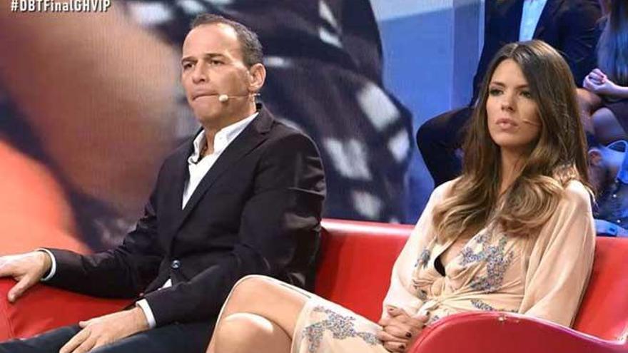 Carlos Lozano y Laura Matamoros en el &#039;Debate&#039;.