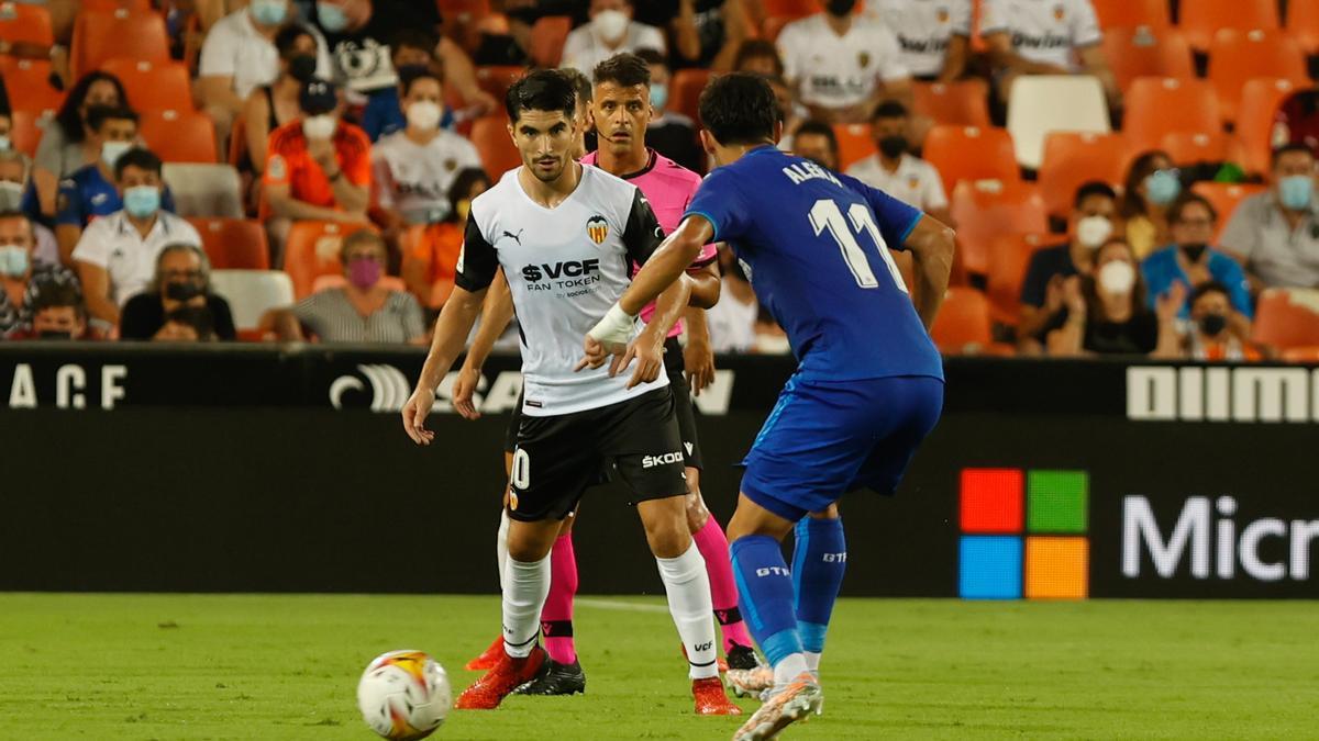 Valencia - Getafe: el estreno de Liga, en imágenes