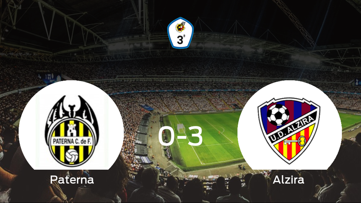 El Alzira se lleva los tres puntos a casa tras golear al Paterna (0-3)