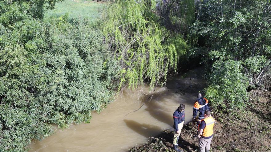 Reanudan la búsqueda de un cuerpo en el arroyo Pedroche de Córdoba