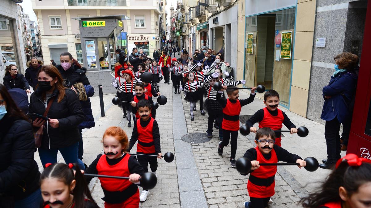 Desfile de Carnaval del colegio Madre Matilde de Plasencia.
