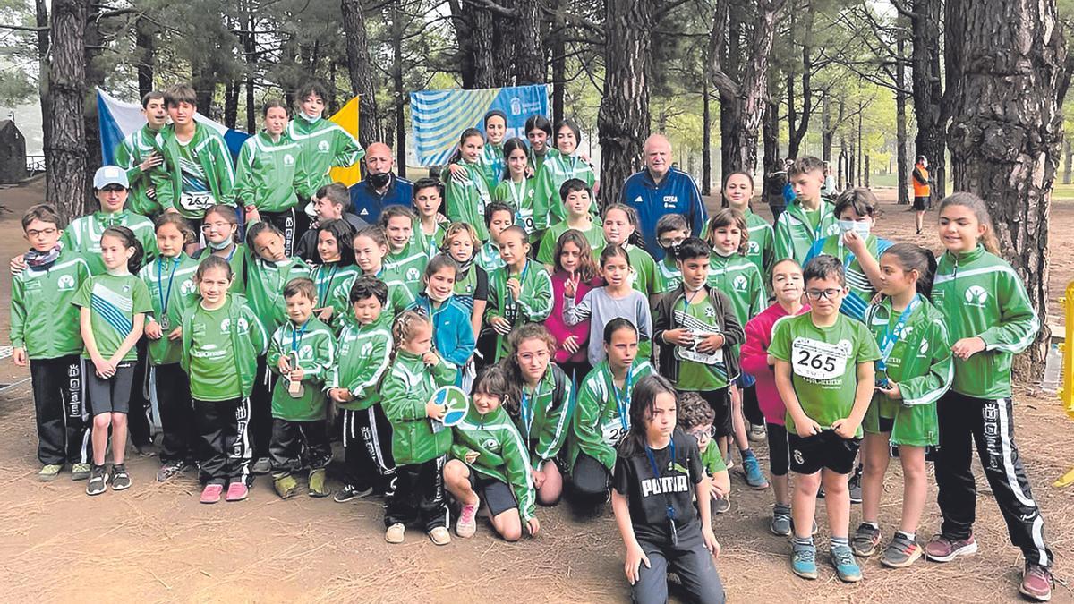 Expedición del Club Atlético Princesa Teseida.