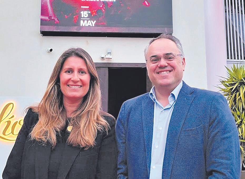 Sofía González-Morro y David Rodríguez.