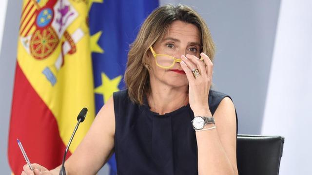 La vicepresidenta tercera y ministra para la Transición Ecológica y el Reto Demográfico, Teresa Ribera.