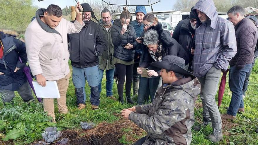 Unas jornadas destacan el ejemplo de huerta ecológica y regenerativa en Cambre