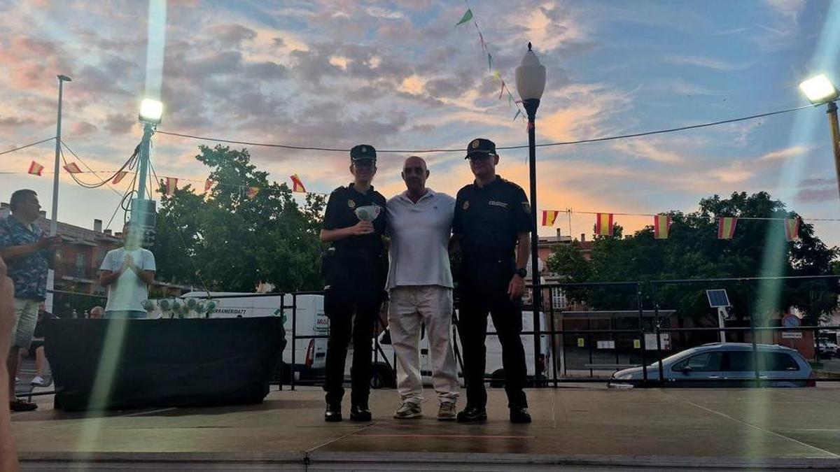Reconocimiento a la Policía Nacional en Montealto - Mérida.