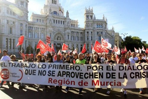 MARCHA SOBRE MADRID EN PROTESTA POR LOS RECORTES DEL GOBIERNO