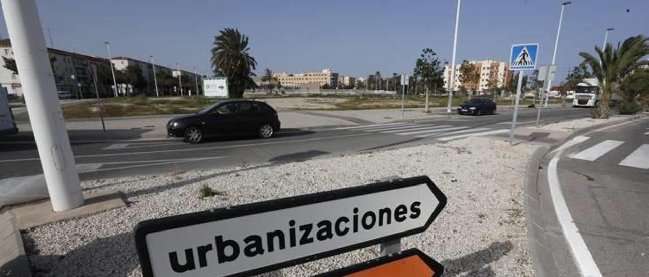 La zona de Travalón, donde Pimesa tiene proyectada la construcción del edificio para mayores de 55 años.